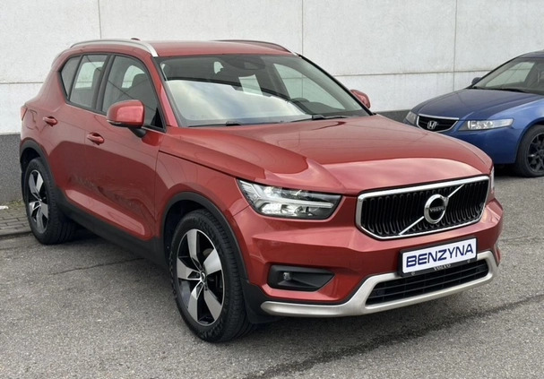 Volvo XC 40 cena 97900 przebieg: 58332, rok produkcji 2018 z Jeziorany małe 407